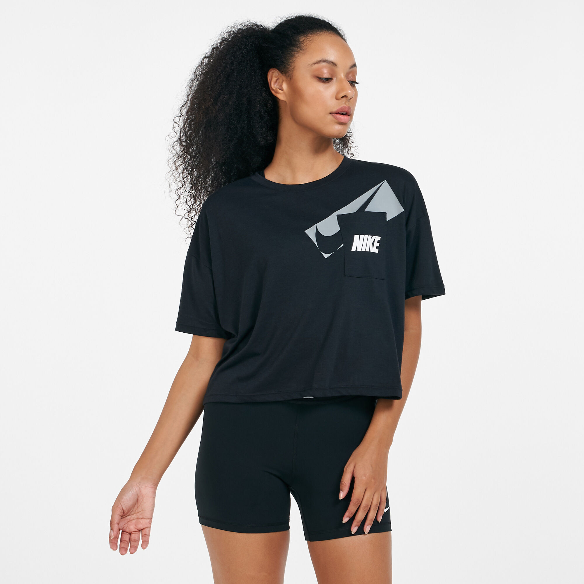 Nike training crop top top