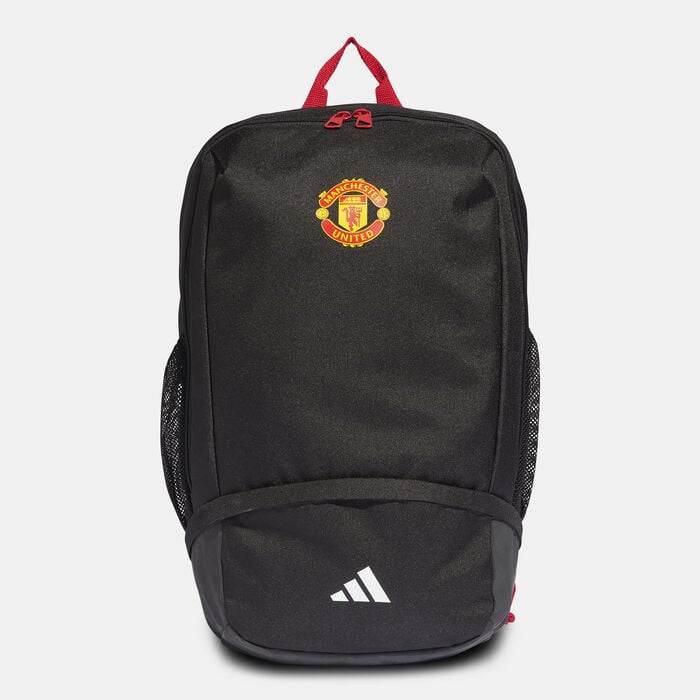 adidas Men's Manchester United Backpack Black adidas Men's Manchester United Backpack Black image number 0