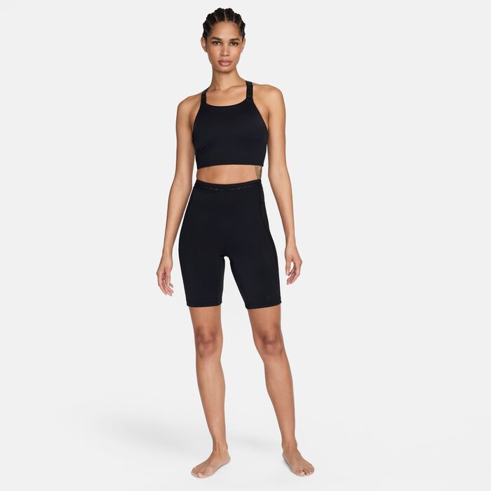 Nike Swim Women's Swim Hydralock Fusion Kick Shorts Black Nike Swim Women's Swim Hydralock Fusion Kick Shorts Black image number 6