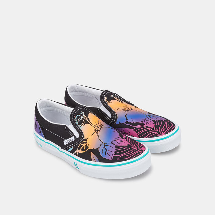 Vans Kids' x Crayola Classic Slip-On Unisex Shoe Black Vans Kids' x Crayola Classic Slip-On Unisex Shoe Black image number 1