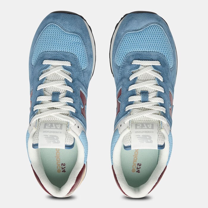 New Balance Women's 574 Shoes Blue New Balance Women's 574 Shoes Blue image number 4