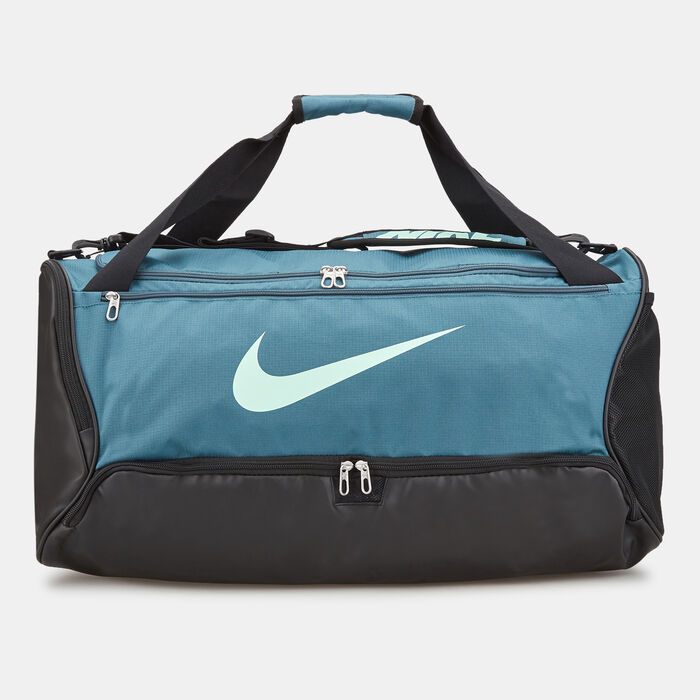 Nike Brasilia 9.5 Training Duffel Bag Grey Nike Brasilia 9.5 Training Duffel Bag Grey image number 0