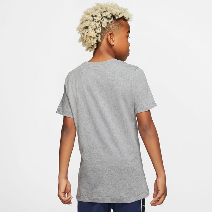 Nike Kids' Futura Icon T-Shirt (Older Kids) Grey Nike Kids' Futura Icon T-Shirt (Older Kids) Grey image number 1