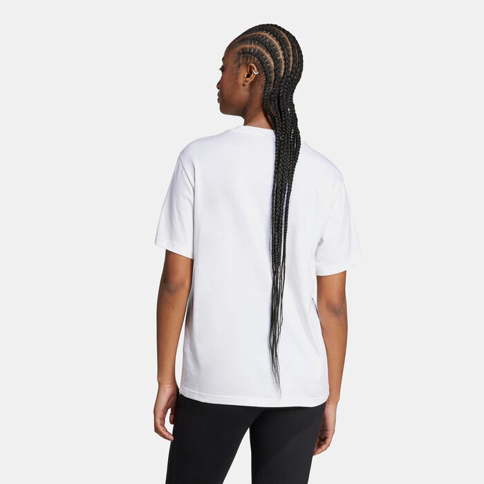 adidas Women's Slide Graphic T-Shirt White image number 1