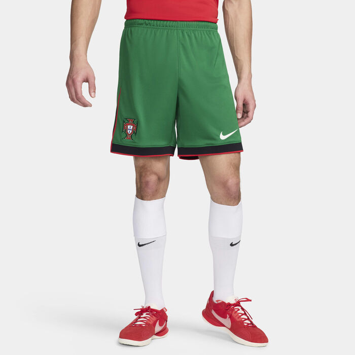 Nike Men's Portugal 2024 Stadium Home Dri-FIT Football Replica Shorts Green Nike Men's Portugal 2024 Stadium Home Dri-FIT Football Replica Shorts Green image number 0
