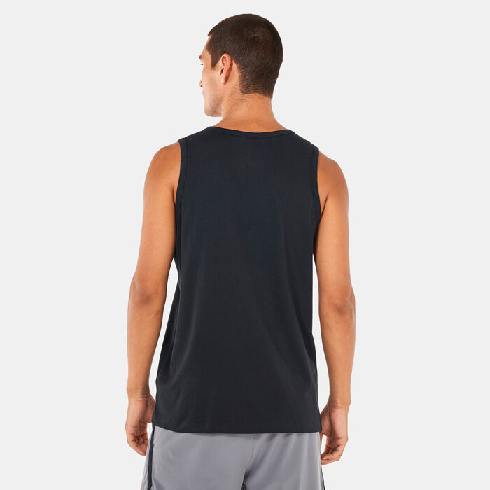 Nike Men's Dri-FIT Graphic Training Tank Top Black image number 1