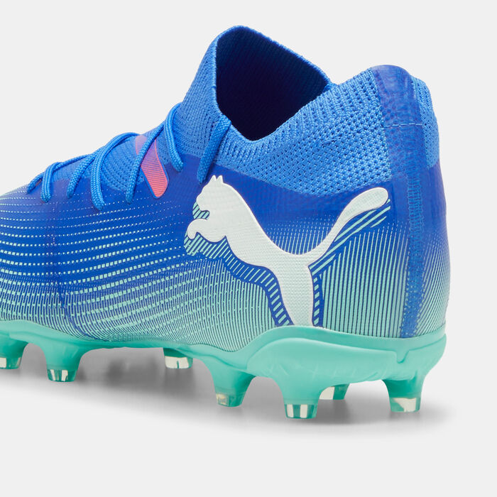 PUMA Men's FUTURE 7 MATCH Firm Ground /Artificial Ground Football Shoes White image number 5