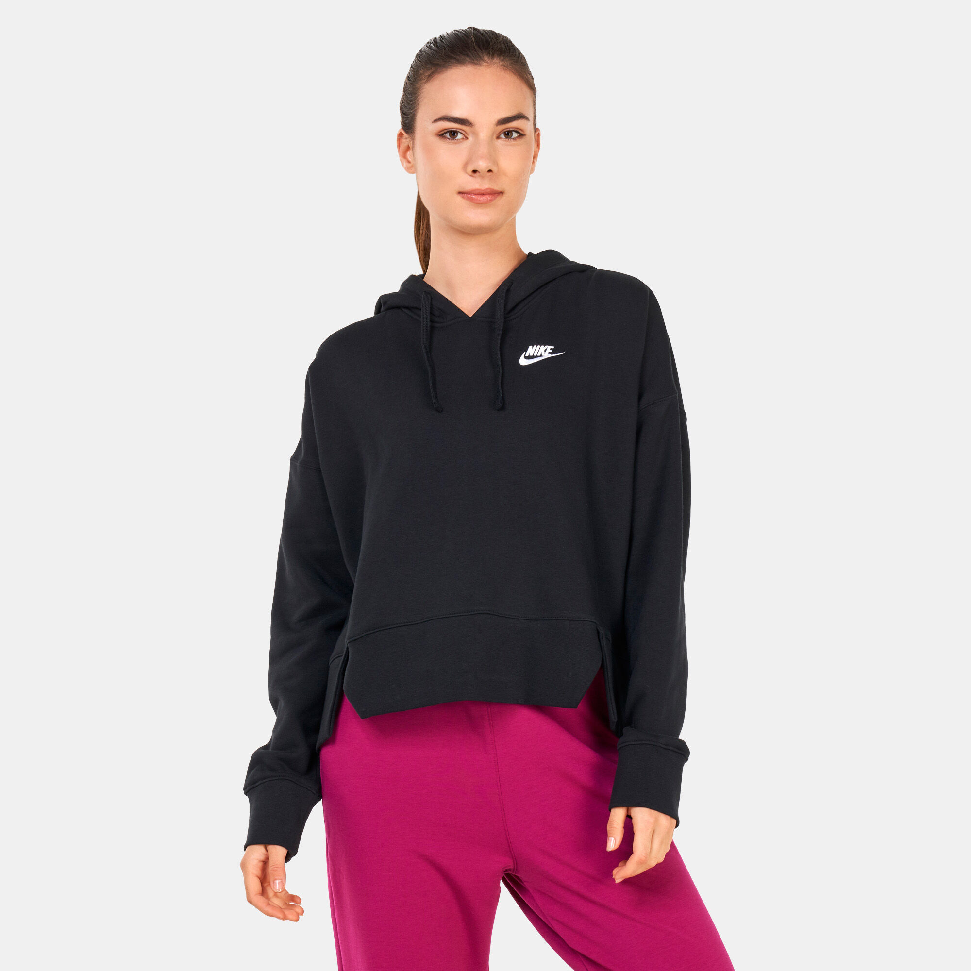 Black nike oversized hoodie clearance