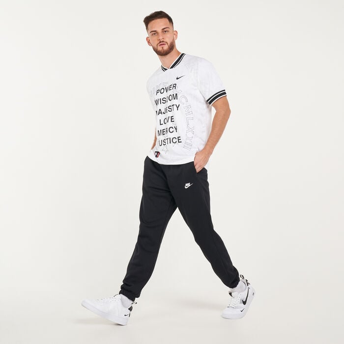 Nike Men's Sportswear Club Fleece Track Pants Black Nike Men's Sportswear Club Fleece Track Pants Black image number 2