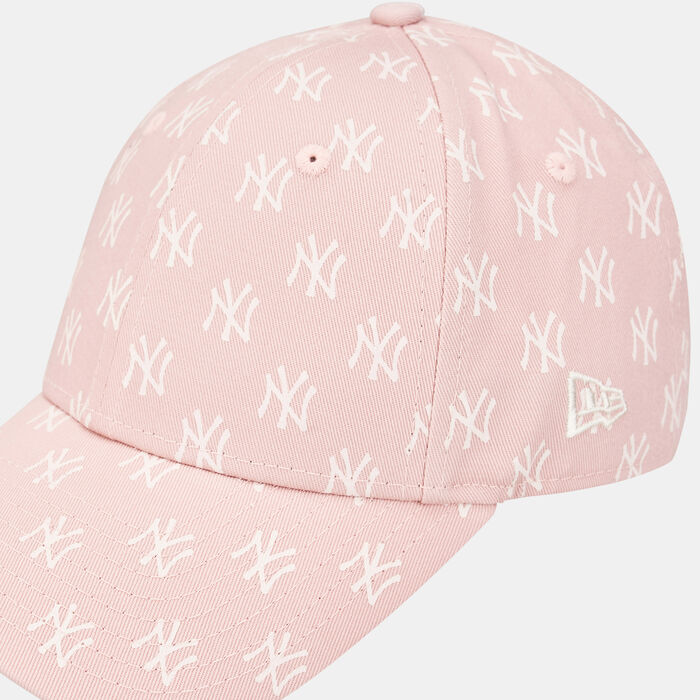 New Era Women's MLB New York Yankees Monogram 9FORTY Cap Pink New Era Women's MLB New York Yankees Monogram 9FORTY Cap Pink image number 2