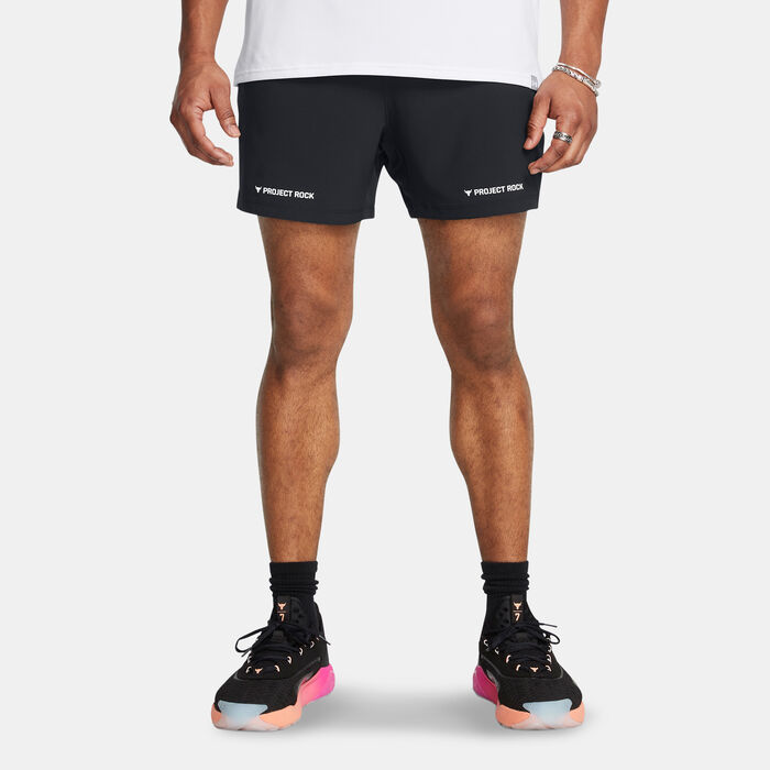 Under Armour Men's Project Rock Ultimate Training Shorts Black Under Armour Men's Project Rock Ultimate Training Shorts Black image number 0