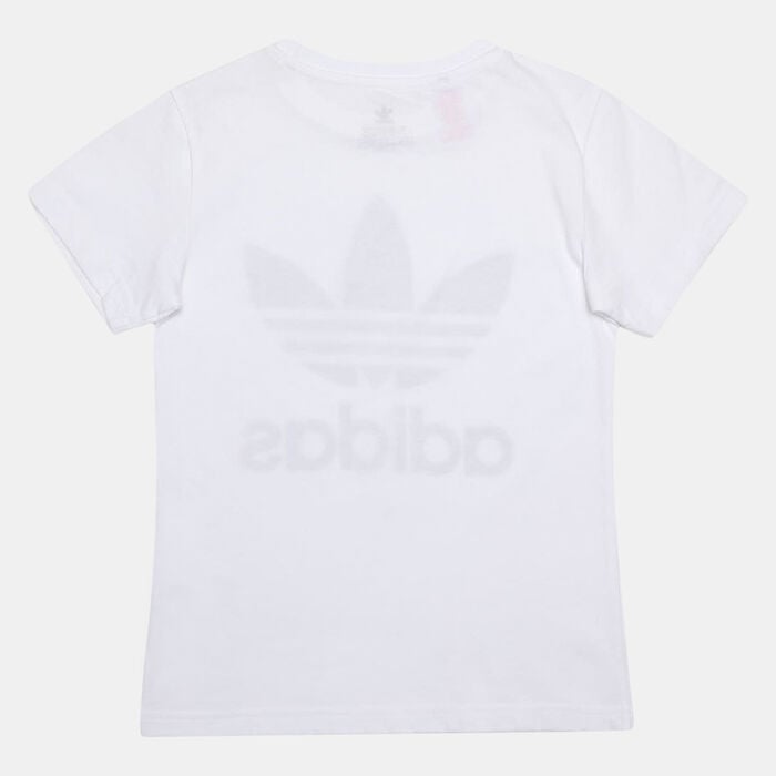 adidas Originals Kids' Trefoil T-Shirt White adidas Originals Kids' Trefoil T-Shirt White image number 1