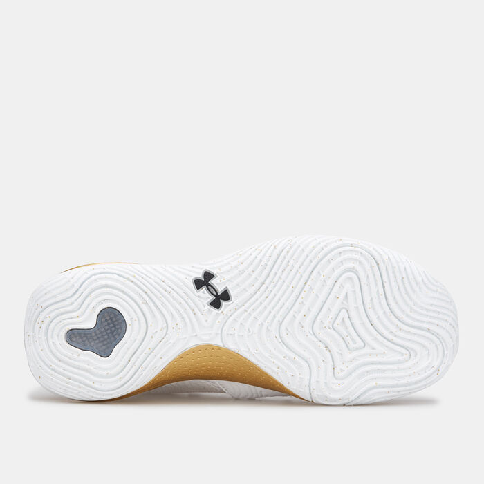 Under Armour Embiid One Basketball Shoe White Under Armour Embiid One Basketball Shoe White image number 3