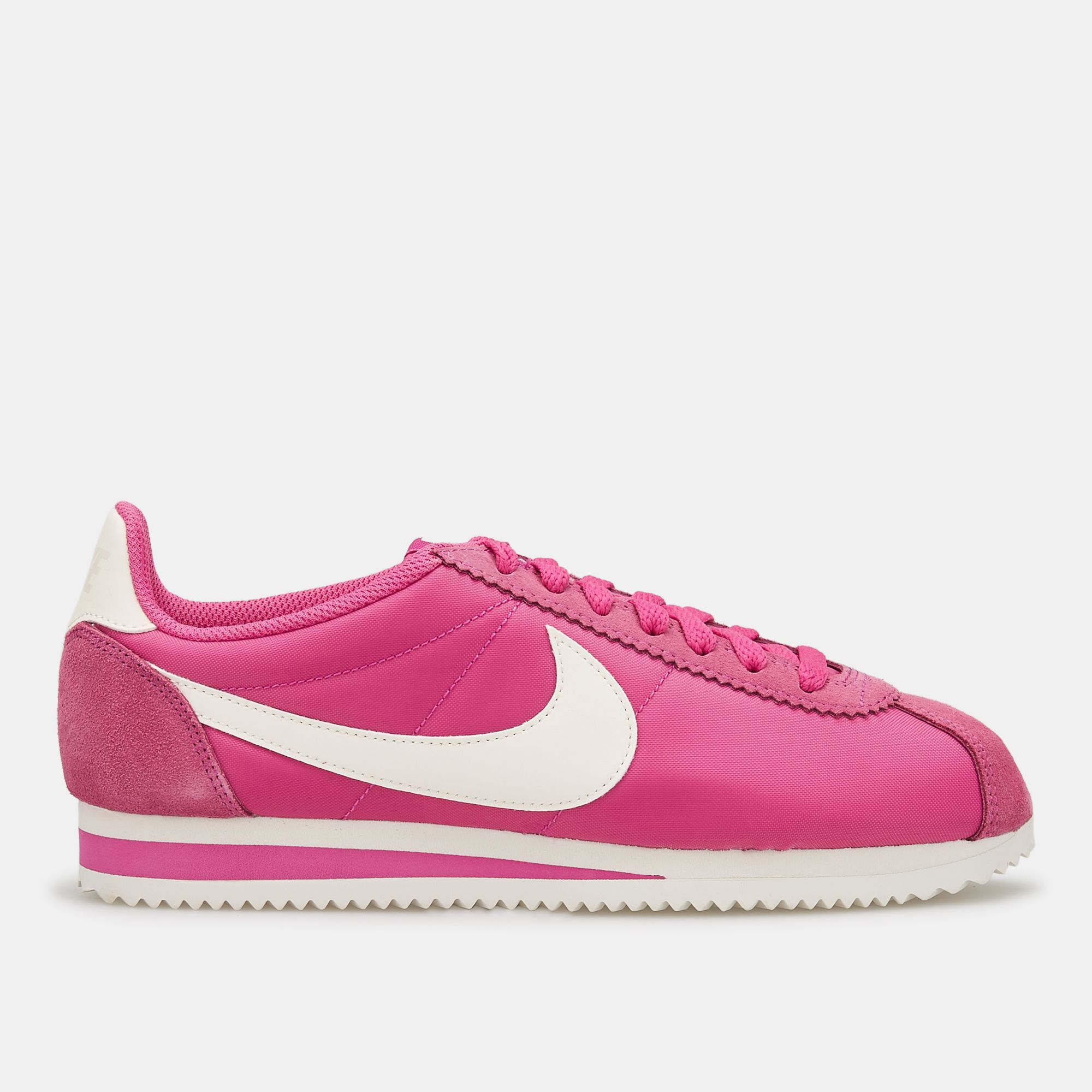 Hot pink nike shop cortez