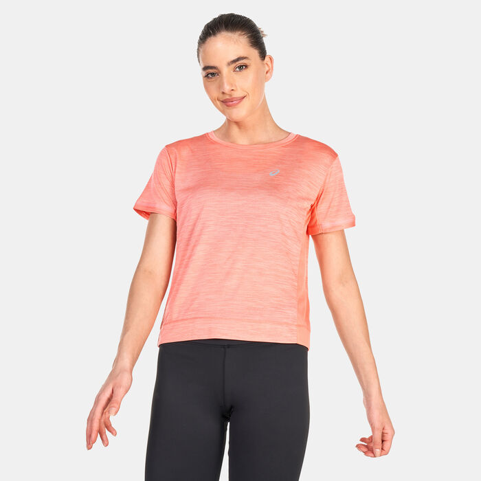 ASICS Women's Race Crop Top Multi-Color image number 0