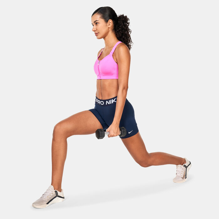 Nike Women's Pro 365 Shorts Blue Nike Women's Pro 365 Shorts Blue image number 2