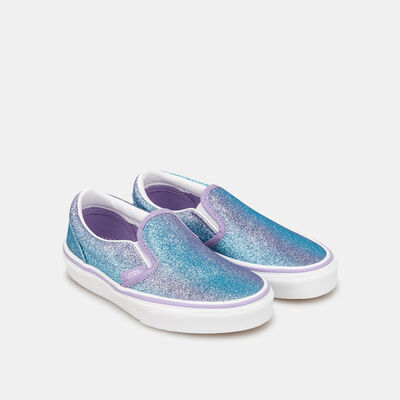 Vans Kids' Classic Slip-On Unisex Shoe Blue