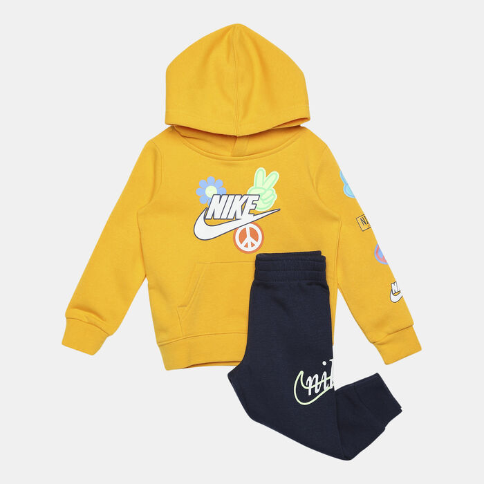Nike Kids' Flower Child Hoodie And Pants Set (Baby and Toddler) Nike Kids' Flower Child Hoodie And Pants Set (Baby and Toddler) image number 0