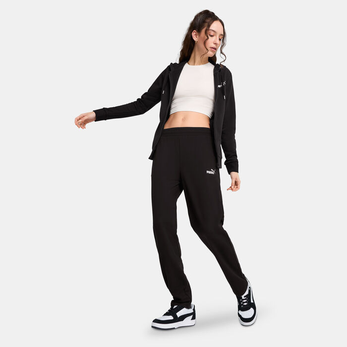 PUMA Women's Metallic Graphic Tracksuit Black PUMA Women's Metallic Graphic Tracksuit Black image number 2