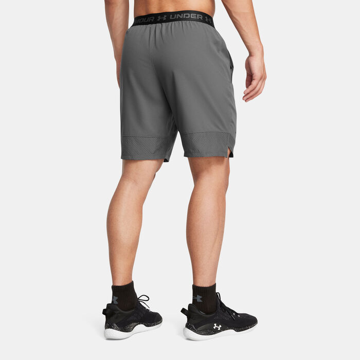 Under Armour Men's Vanish Woven Running Shorts Grey Under Armour Men's Vanish Woven Running Shorts Grey image number 1