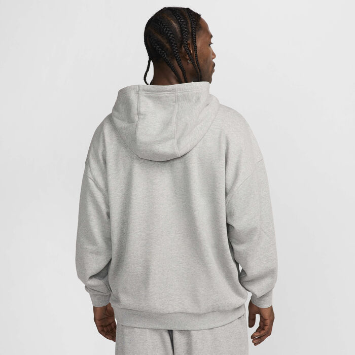 Nike Men's Club Fleece Oversized Hoodie Grey Nike Men's Club Fleece Oversized Hoodie Grey image number 1