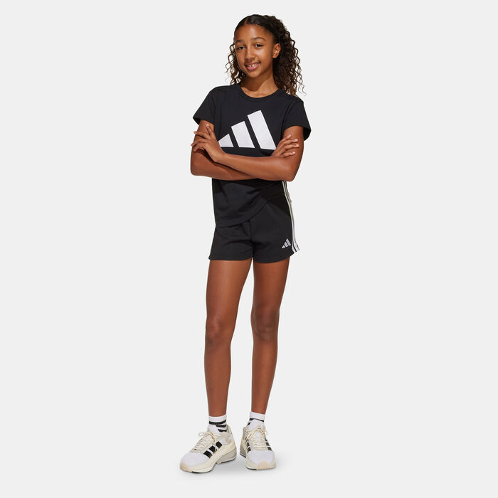 adidas Kids' Essentials Shorts Black adidas Kids' Essentials Shorts Black image number 2