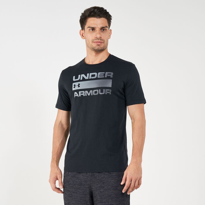 Under Armour Men's Team Issue Wordmark Graphic T-Shirt Black Under Armour Men's Team Issue Wordmark Graphic T-Shirt Black image number 0