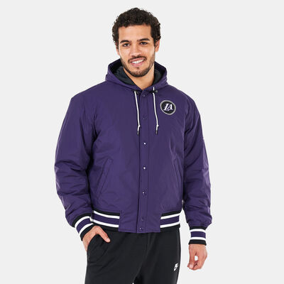 Nike Men's NBA Los Angeles Lakers Courtside City Edition Jacket - 2022/23 Blue Nike Men's NBA Los Angeles Lakers Courtside City Edition Jacket - 2022/23 Blue