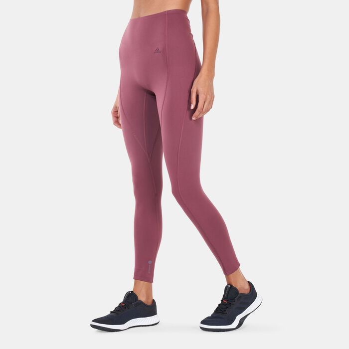 adidas Women's Yoga 4 Elements 7/8 Tight Peach image number 0