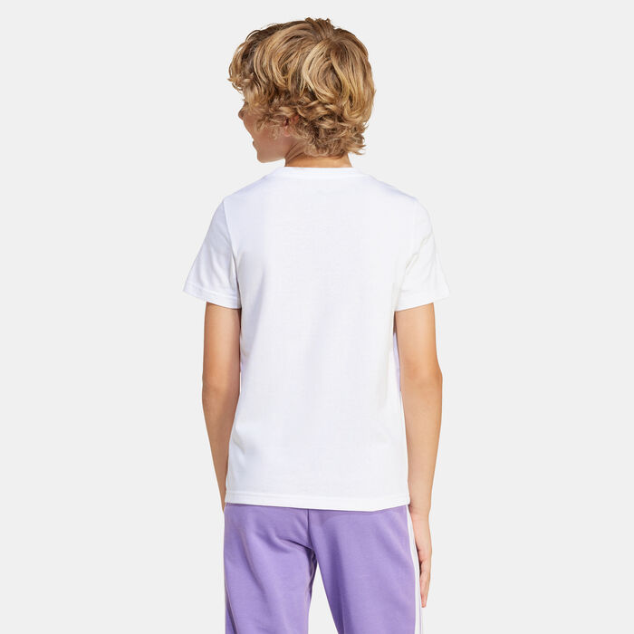 adidas Kids' Tech Logo Graphic T-Shirt White adidas Kids' Tech Logo Graphic T-Shirt White image number 1