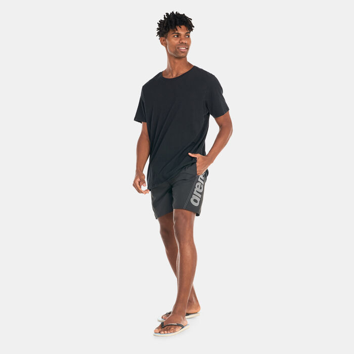 Arena Men's Fundamentals Logo Swimming Shorts Black image number 2