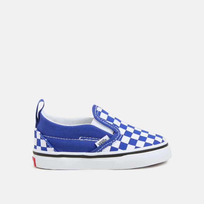 Vans Kids' Slip-On Velcro Unisex Shoes (Baby and Toddler) Multi-Color image number 0