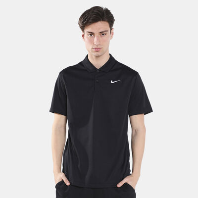 Nike Men's Court Dri-FIT Tennis Polo Shirt Black