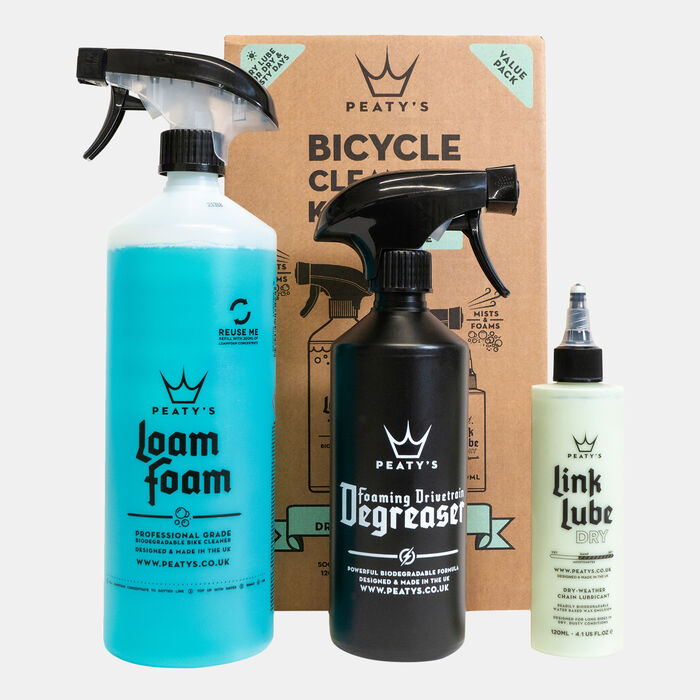 Peaty’s Wash Degrease Lubricate Gift Pack (Dry) Multi-Color Peaty’s Wash Degrease Lubricate Gift Pack (Dry) Multi-Color image number 0