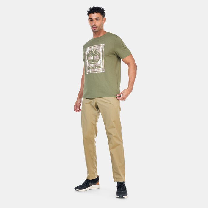 Timberland Men's Camo Print T-Shirt Green Timberland Men's Camo Print T-Shirt Green image number 2