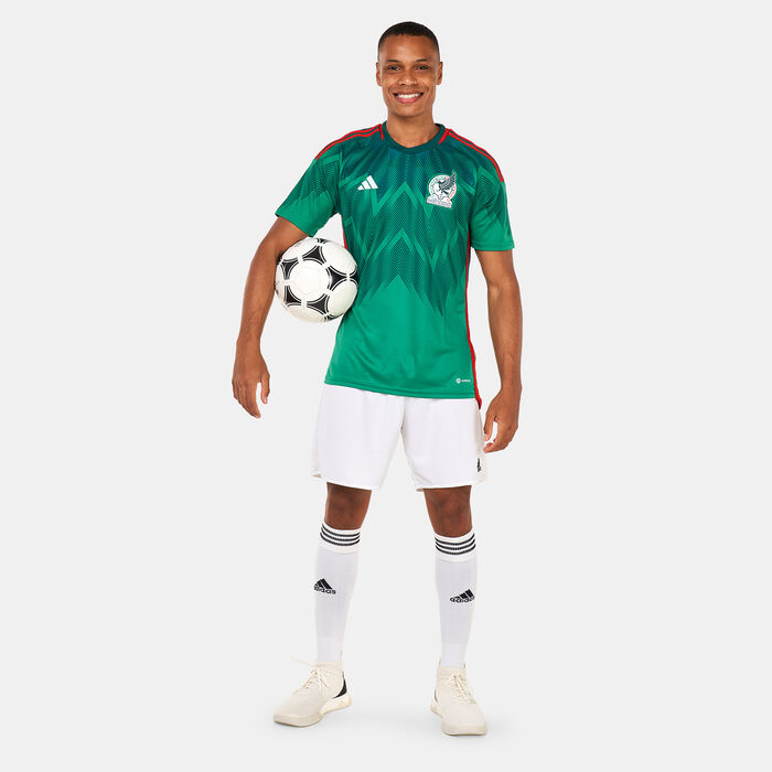 adidas Men's Mexico Official Home Jersey - 2022/23 Green adidas Men's Mexico Official Home Jersey - 2022/23 Green image number 2