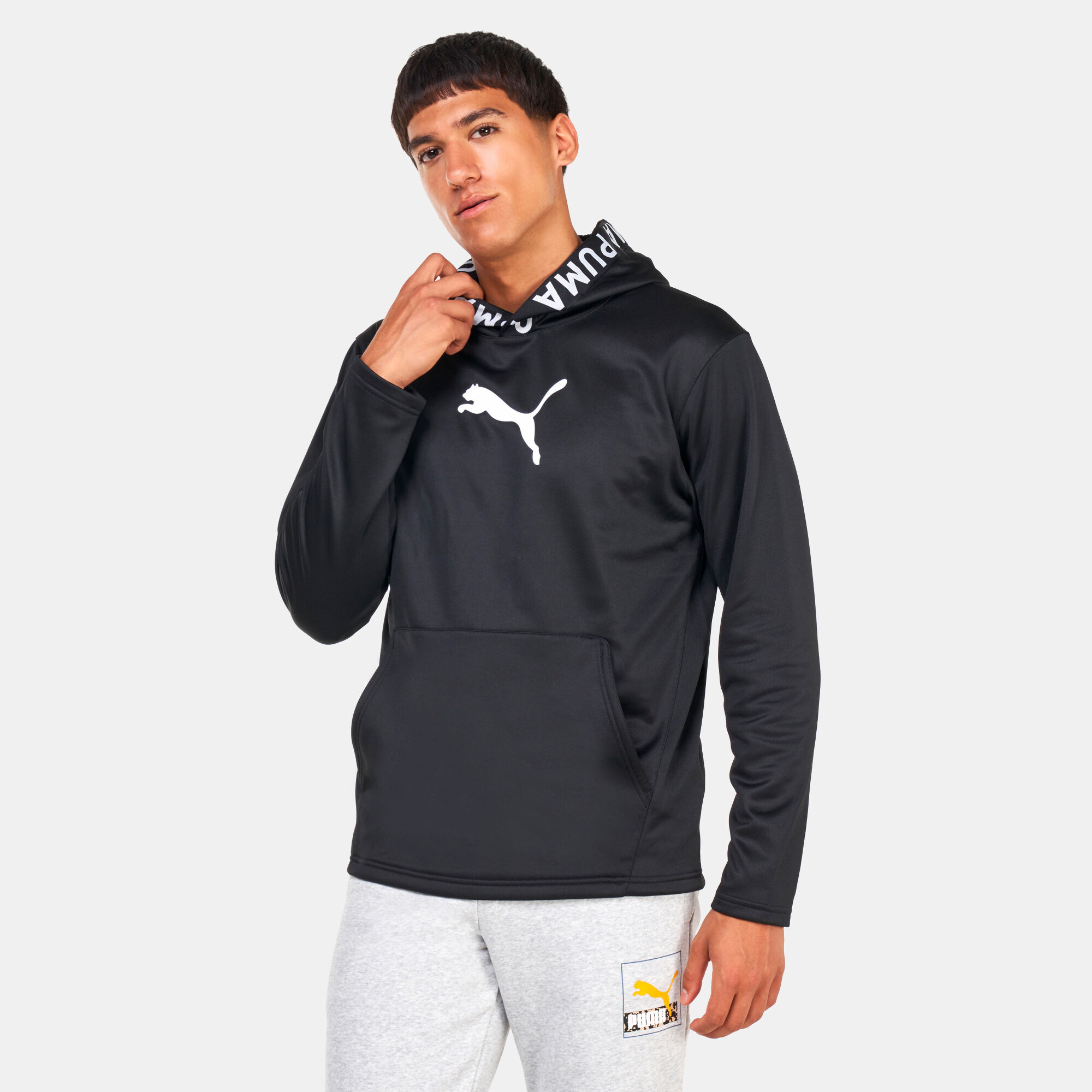 Puma tec sports hoodie top