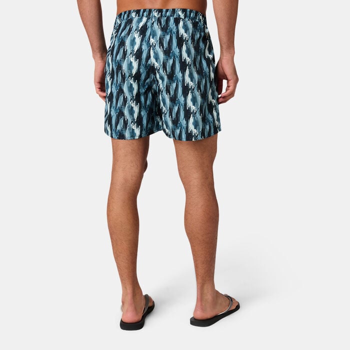 COEGA Men's Printed Board Swimming Shorts Green COEGA Men's Printed Board Swimming Shorts Green image number 1
