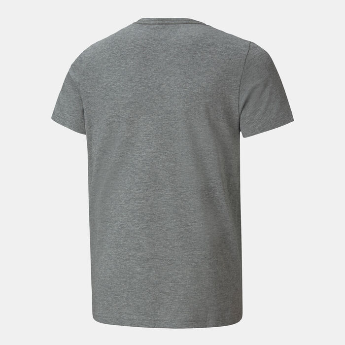 PUMA Kids' Essentials+ Two Tone Logo T-Shirt Grey PUMA Kids' Essentials+ Two Tone Logo T-Shirt Grey image number 1