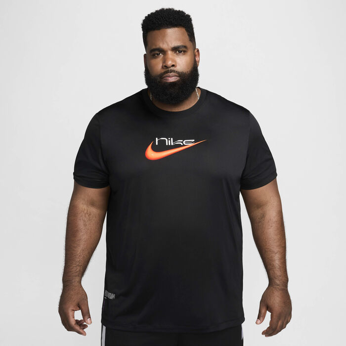 Nike Men's Dri-FIT Basketball T-Shirt Black Nike Men's Dri-FIT Basketball T-Shirt Black image number 7