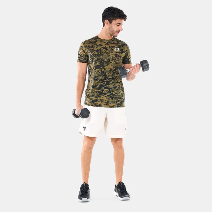 Under Armour Men's UA ABC Camo Print T-Shirt Green image number 2