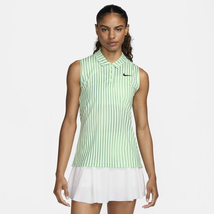 Nike Women's Victory Dri-FIT Golf Polo Shirt Green image number 0