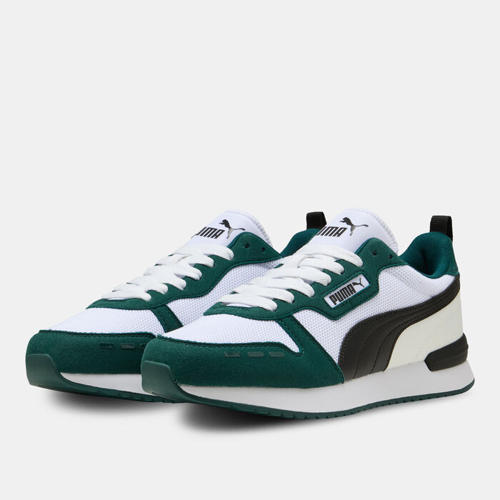 PUMA Men's R78 Shoes Green PUMA Men's R78 Shoes Green image number 1