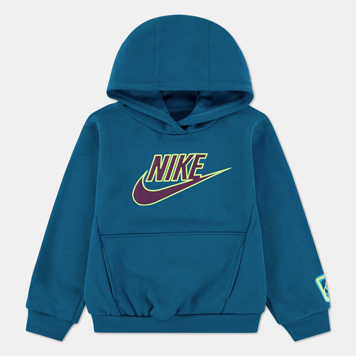 Nike Kids' Sportswear Glow With Me Fleece Hoodie Green Nike Kids' Sportswear Glow With Me Fleece Hoodie Green image number 0