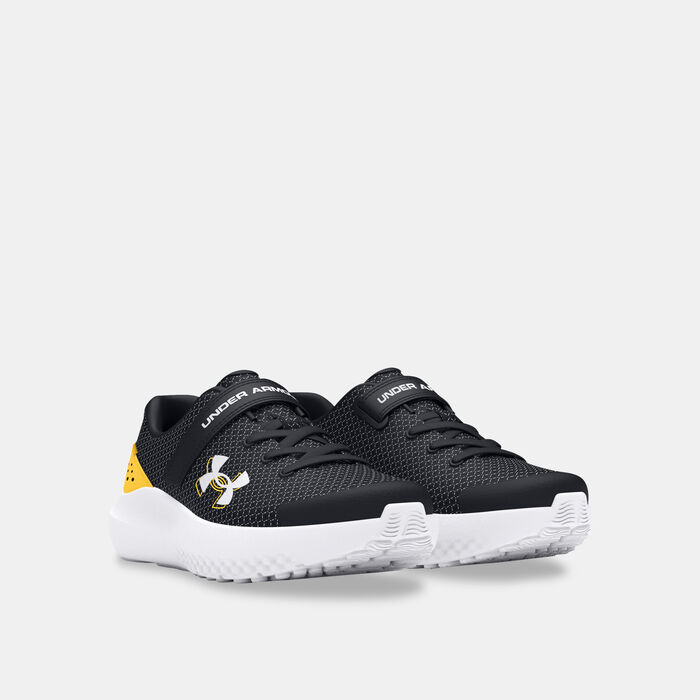 Under Armour Kids' Surge 4 AC Running Shoes Black Under Armour Kids' Surge 4 AC Running Shoes Black image number 1