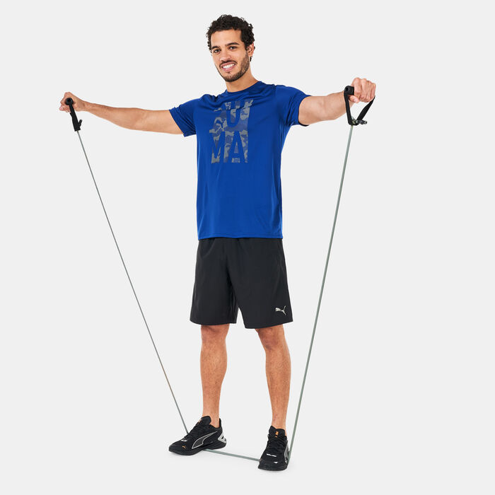 PUMA Men's Train Off Season T-Shirt Blue PUMA Men's Train Off Season T-Shirt Blue image number 2