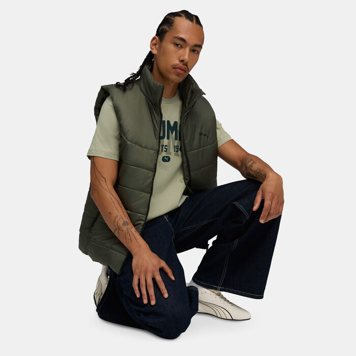PUMA Men's Graphic Varsity T-Shirt Green PUMA Men's Graphic Varsity T-Shirt Green image number 2