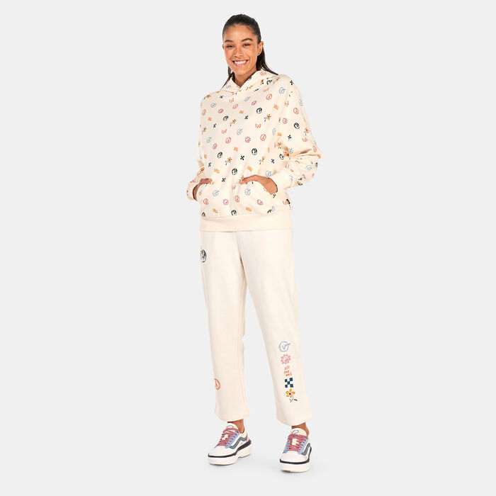 Vans Women's In Our Hands Hoodie Beige Vans Women's In Our Hands Hoodie Beige image number 2