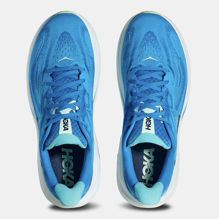 HOKA Men's Clifton 10 Running Shoes Blue HOKA Men's Clifton 10 Running Shoes Blue image number 4