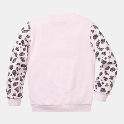 PUMA Kids' Essentials Mates Crew Sweatshirt Pink PUMA Kids' Essentials Mates Crew Sweatshirt Pink